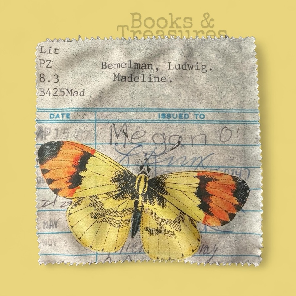 Library Checkout Card Glass Cleaner for Glasses, Phone, Tablet, & more!